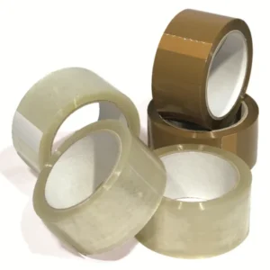 Brown & White Packaging Tape – Industrial-Grade Adhesive Tapes for Secure, Professional Packaging